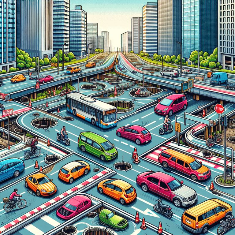 Avoiding Potholes and Hazards in Cities