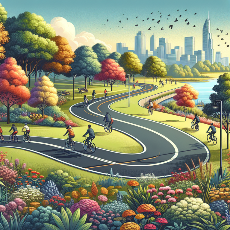 Beginner-Friendly City Cycling Paths