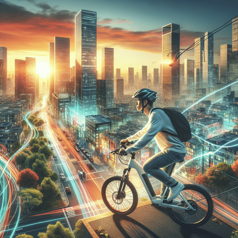 Scenic Cityscape: Unleashing the Aesthetic Side of Urban E-Biking