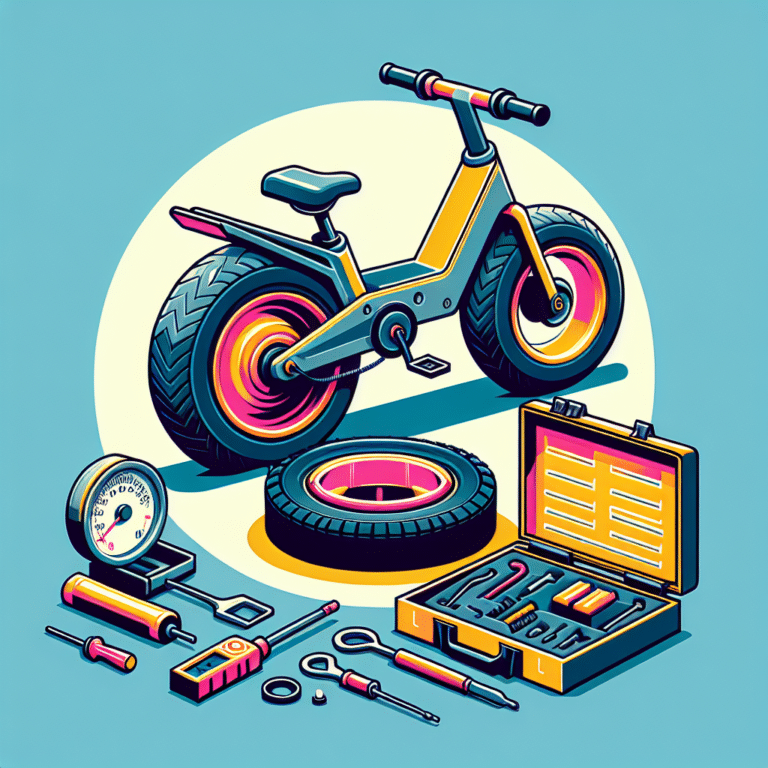 Tire Maintenance for E-bike Commuters