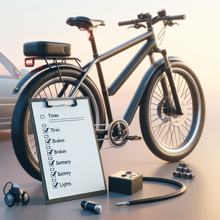 Electric Bike Inspection before Commuting: A Step-By-Step Guide